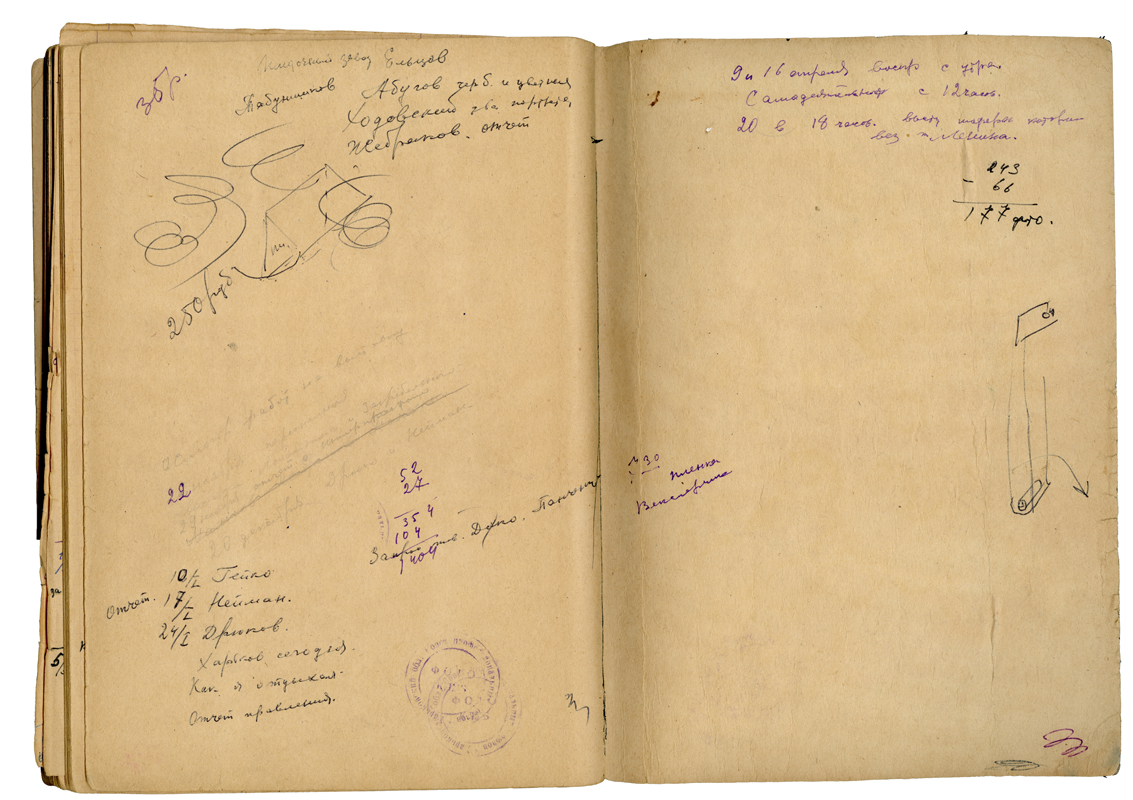 Pages from the photoclub’s journal