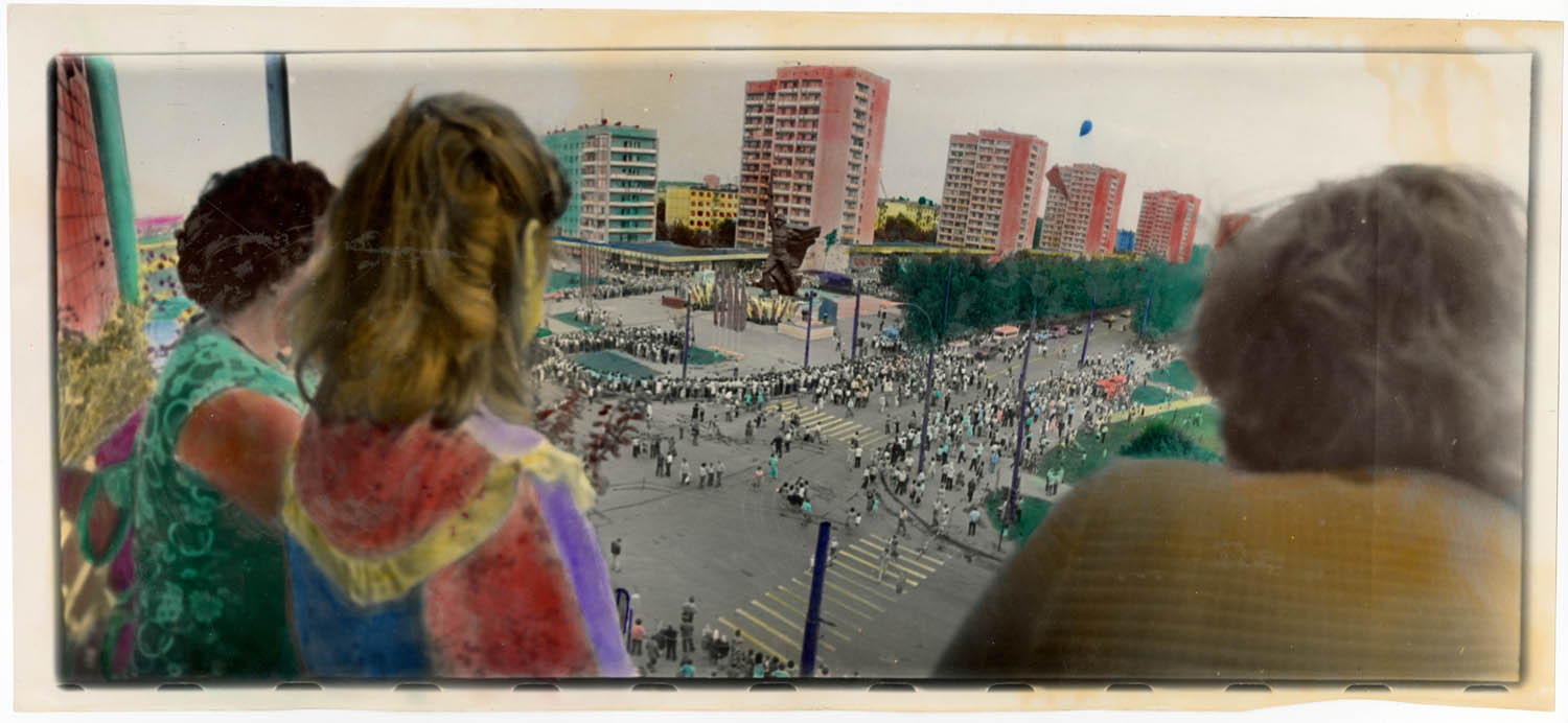 З балкону. Вулиця 23 серпня