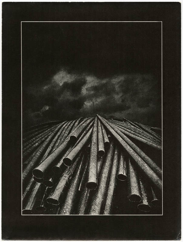 Rainy Day. Pipes.